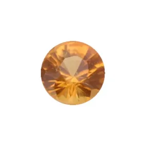 💎 Orange Sapphire (Peach Colour) Grade AA (Natural Gemstone) - ROUND
