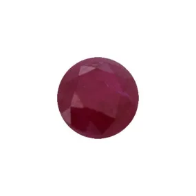 💎 Red Sapphire (Burgundy) Grade AA (Natural Gemstone) - ROUND