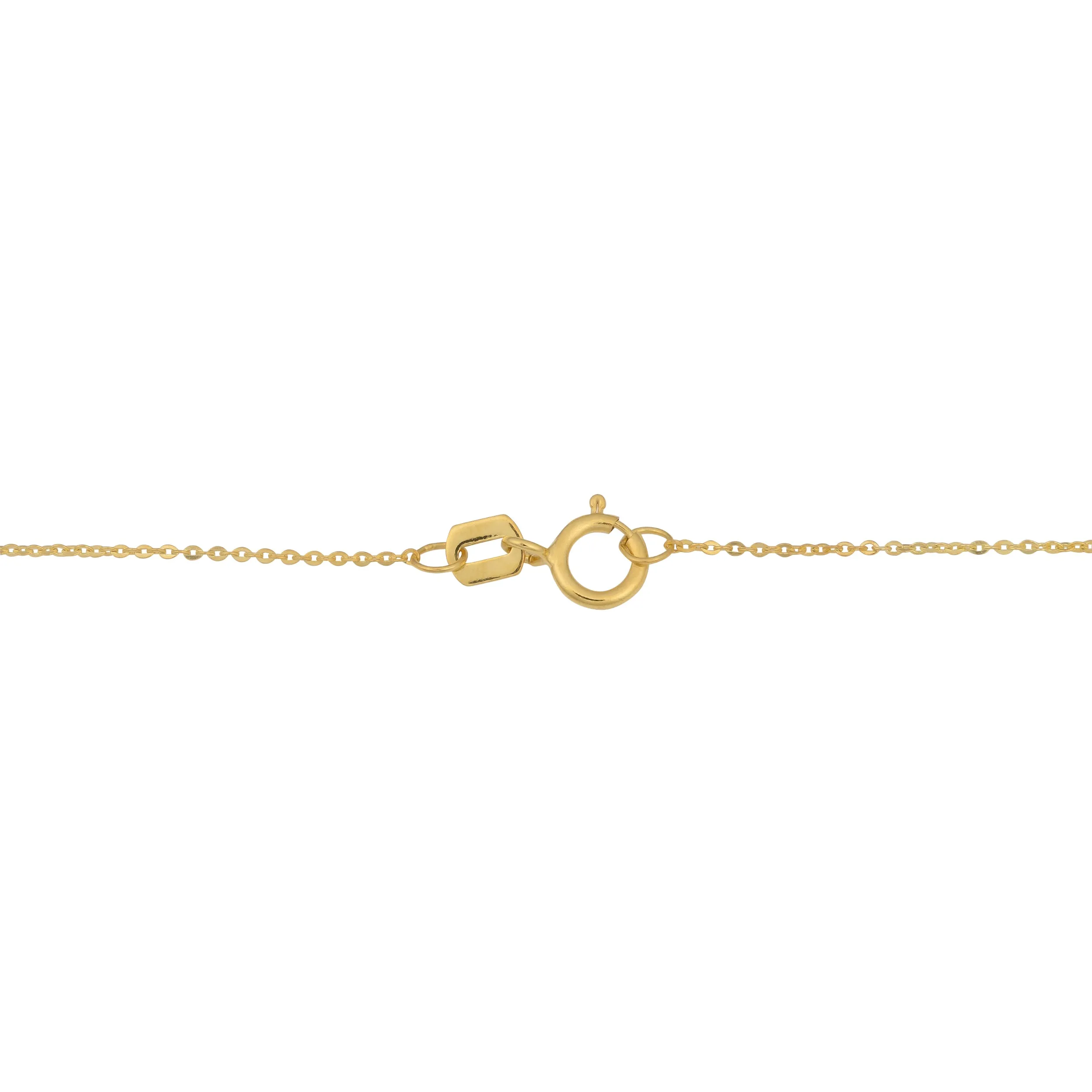 10k Yellow Gold Heart Necklace (18 inch)