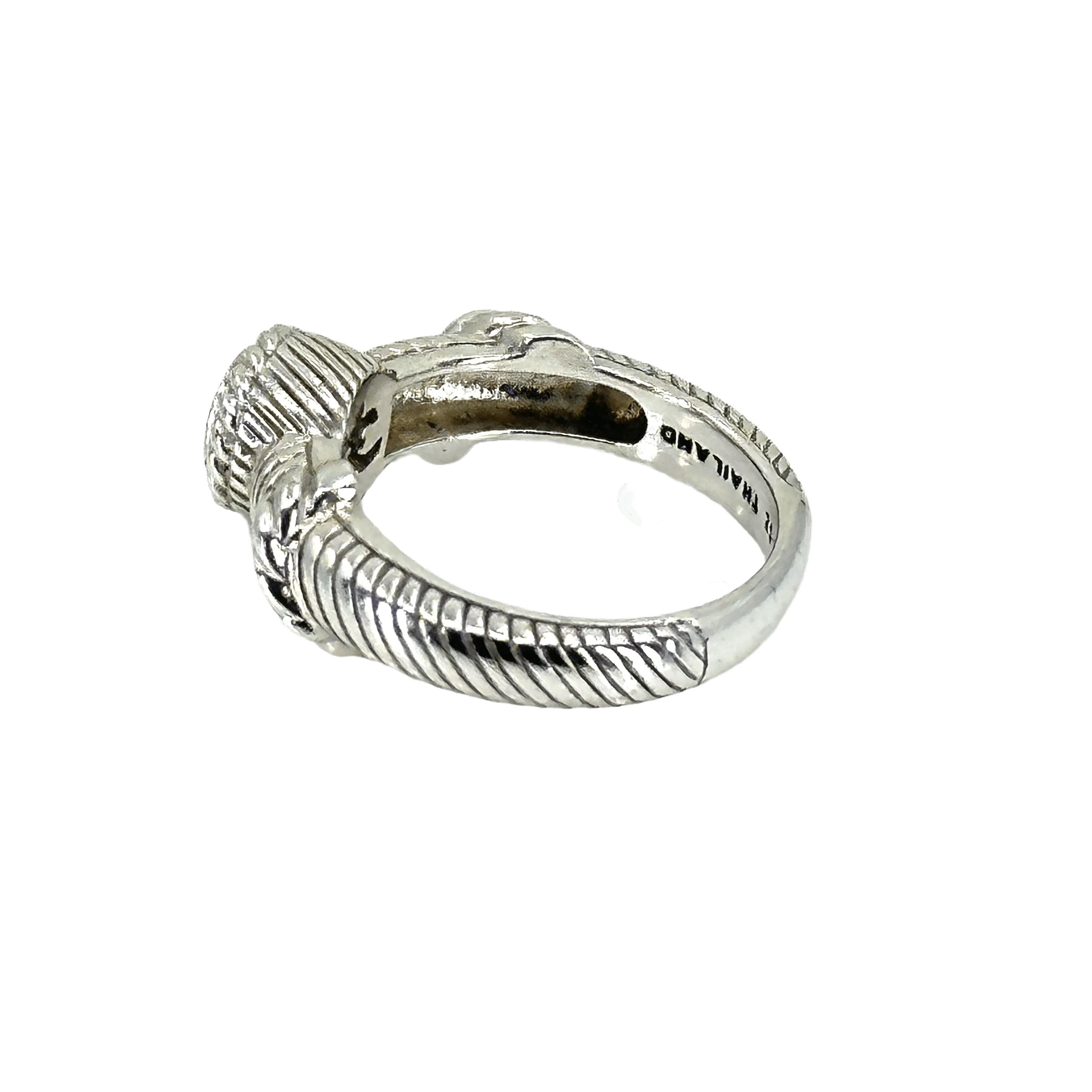 925 STERLING SILVER JUDITH RIPKA Women's RING Size 6