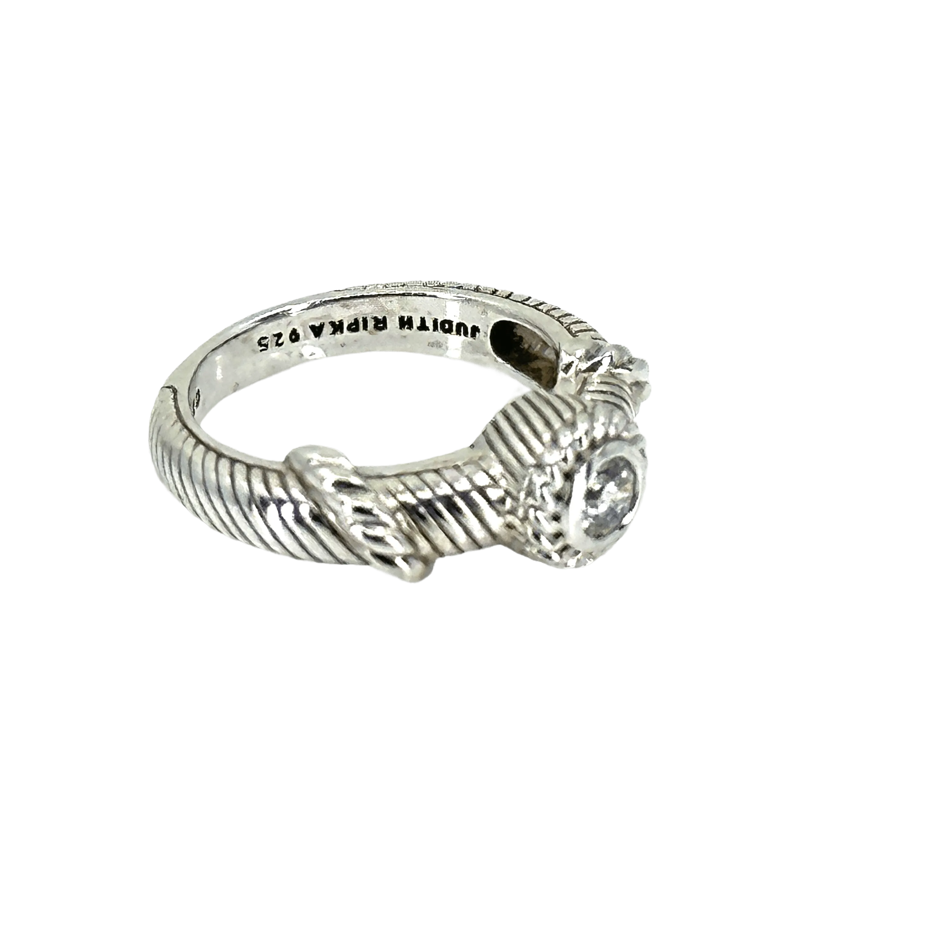 925 STERLING SILVER JUDITH RIPKA Women's RING Size 6