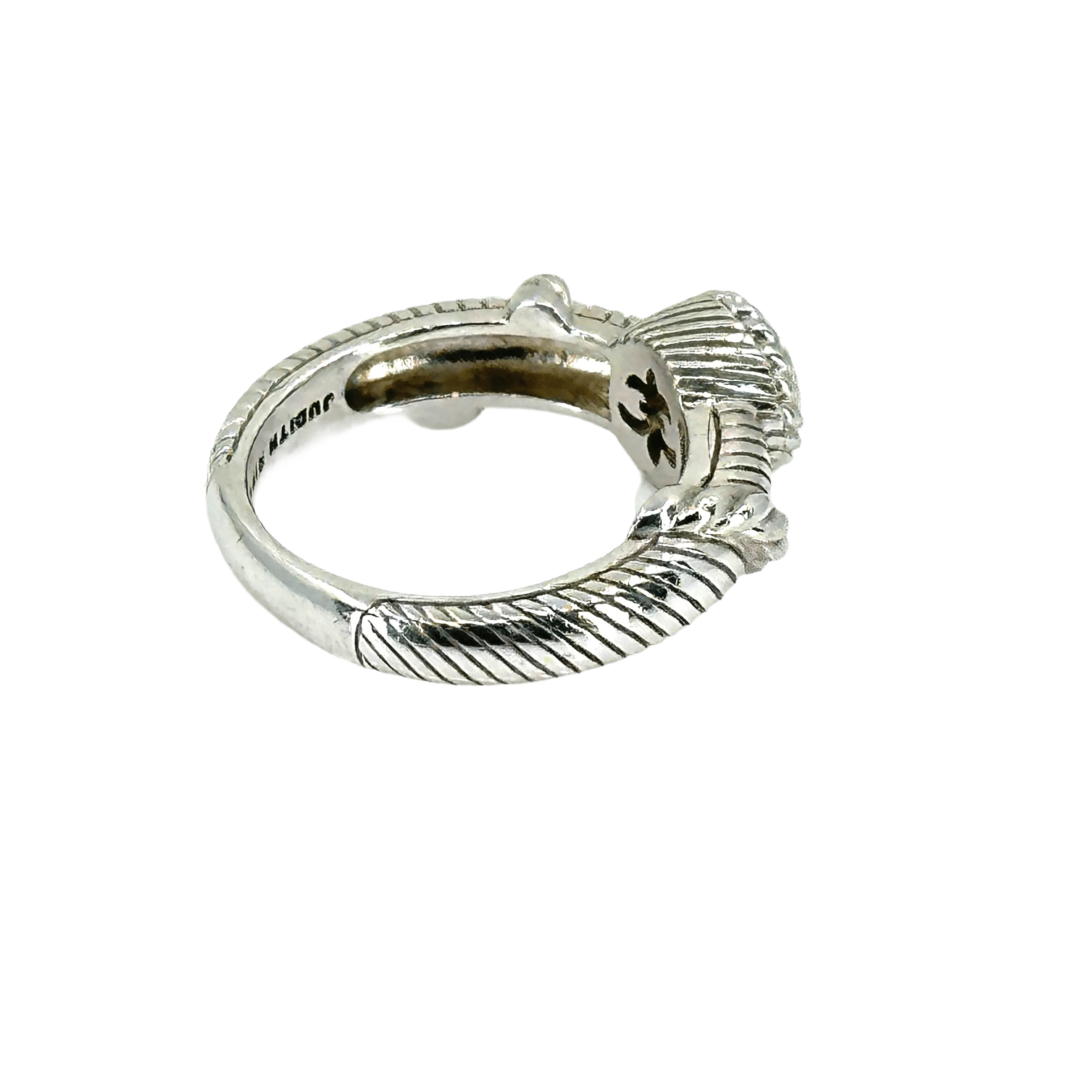 925 STERLING SILVER JUDITH RIPKA Women's RING Size 6