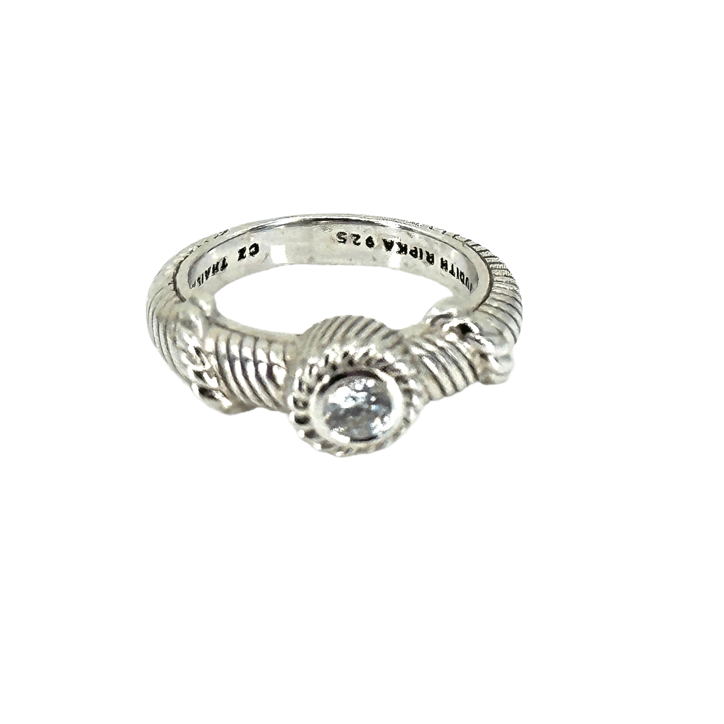 925 STERLING SILVER JUDITH RIPKA Women's RING Size 6