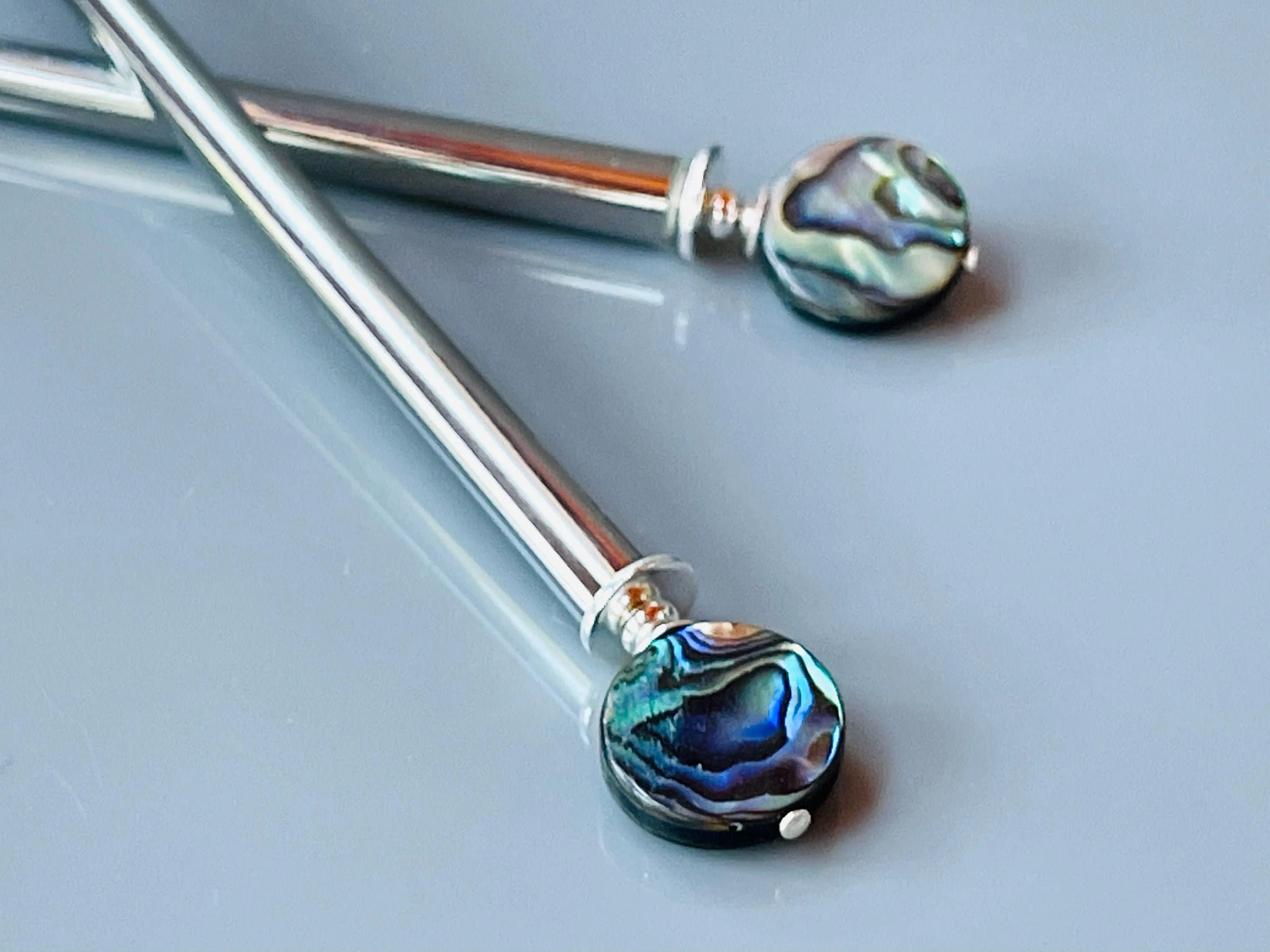 Abalone Hair Sticks