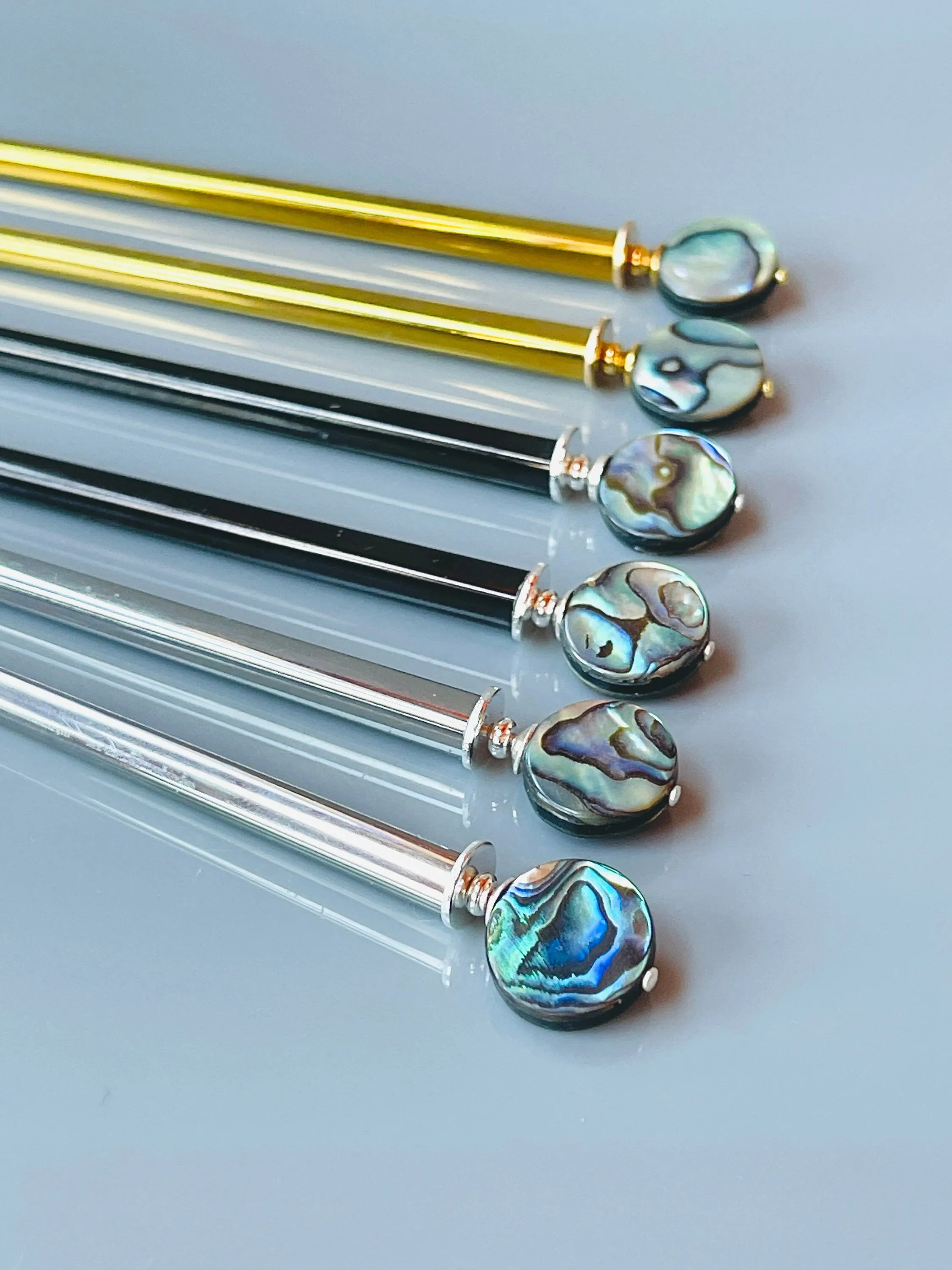 Abalone Hair Sticks