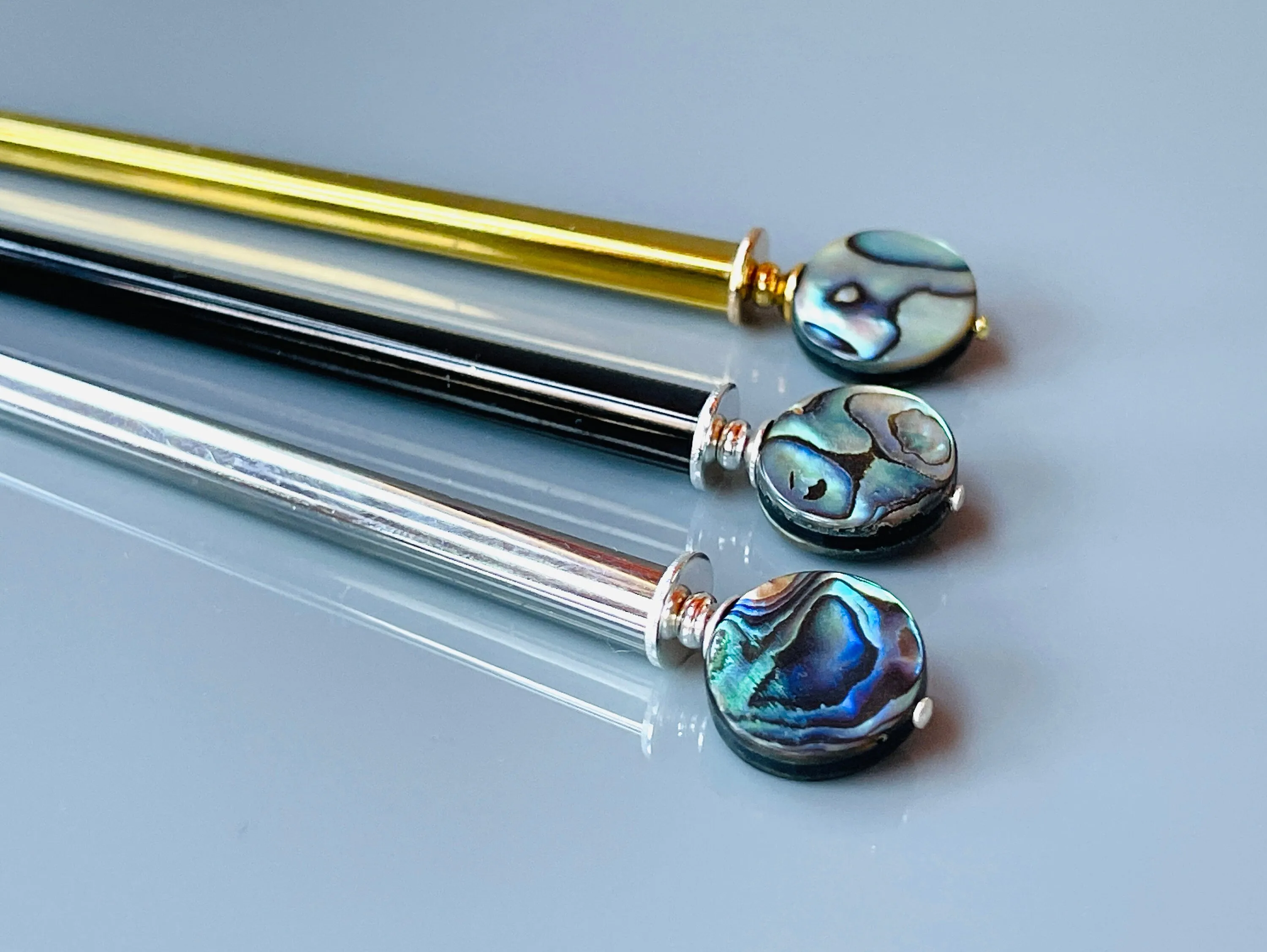Abalone Hair Sticks