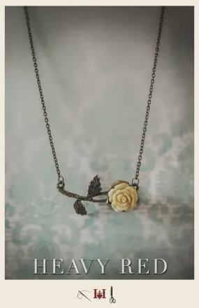 Alice's Vintage Rose Necklace