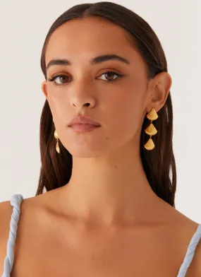 Alila Earrings - Gold