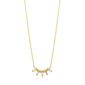 ANIA HAIE - Gold Glow Solid Bar Necklace