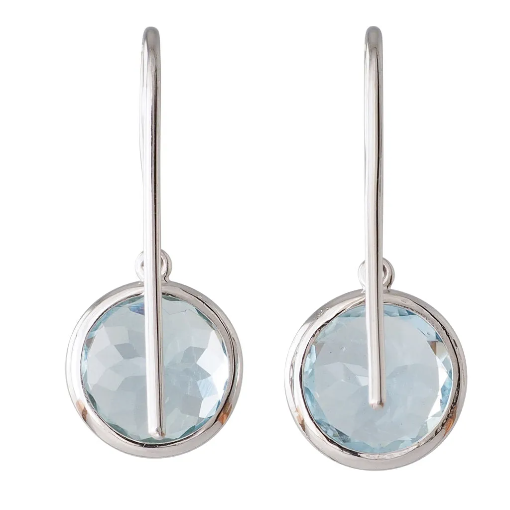 Aquamarine Drop Earrings