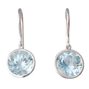 Aquamarine Drop Earrings