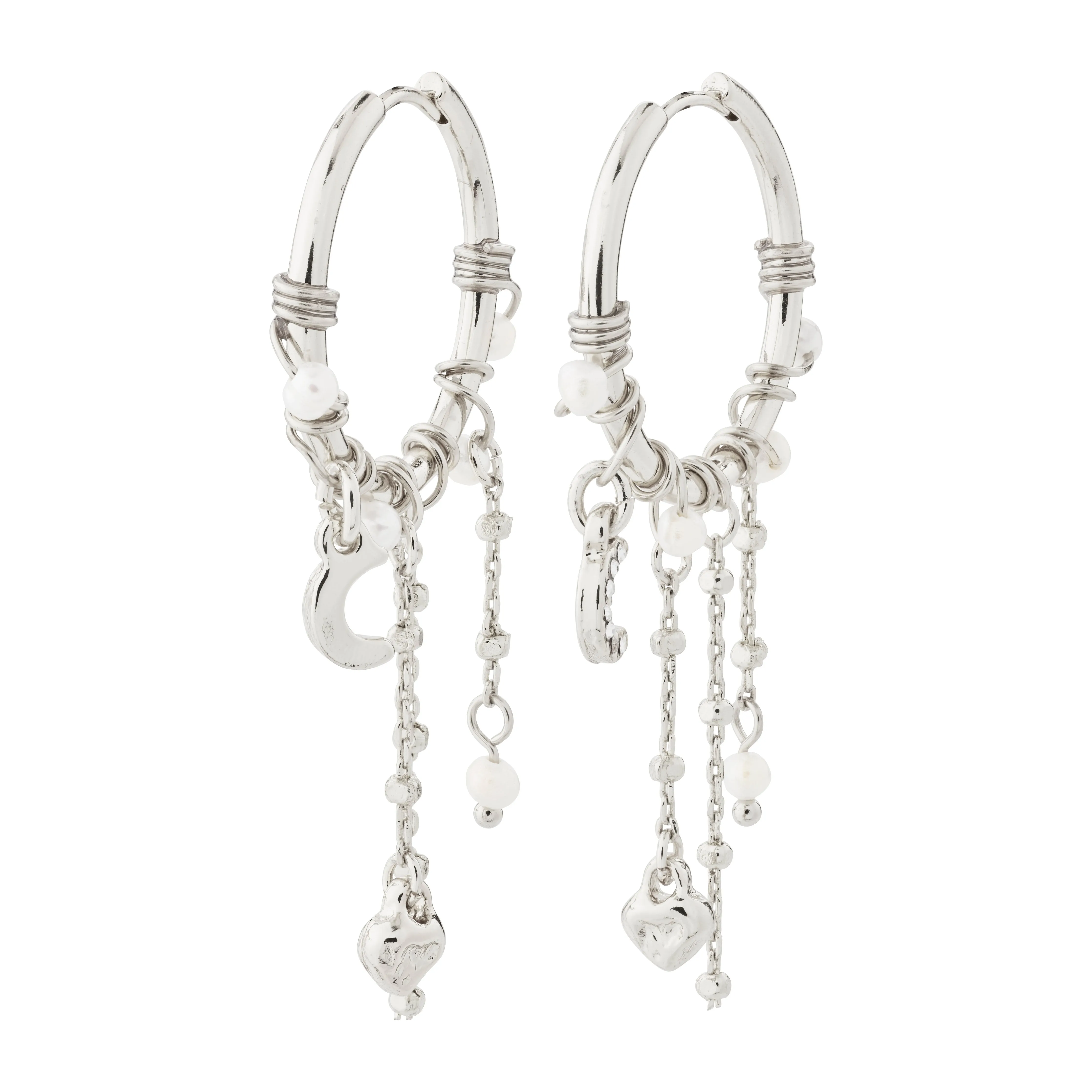 ARLET earrings silver-plated