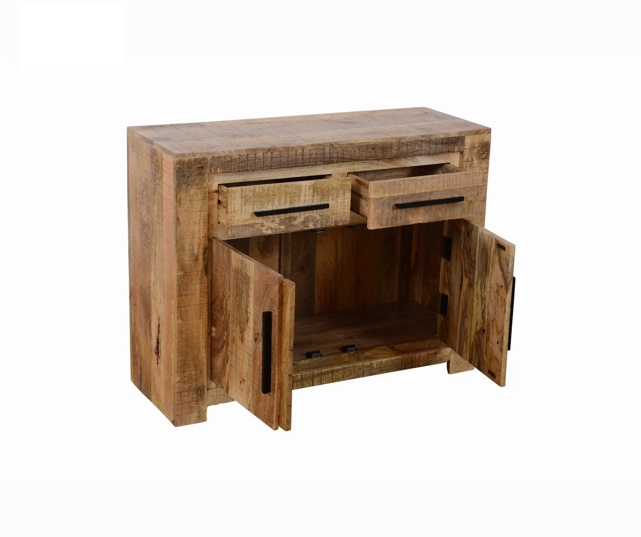 AVALON INDIAN WOODEN ZEN MANGO RUSTIC CHEST OF DRAWERS