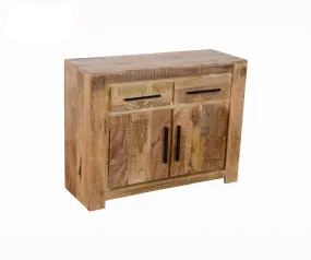 AVALON INDIAN WOODEN ZEN MANGO RUSTIC CHEST OF DRAWERS