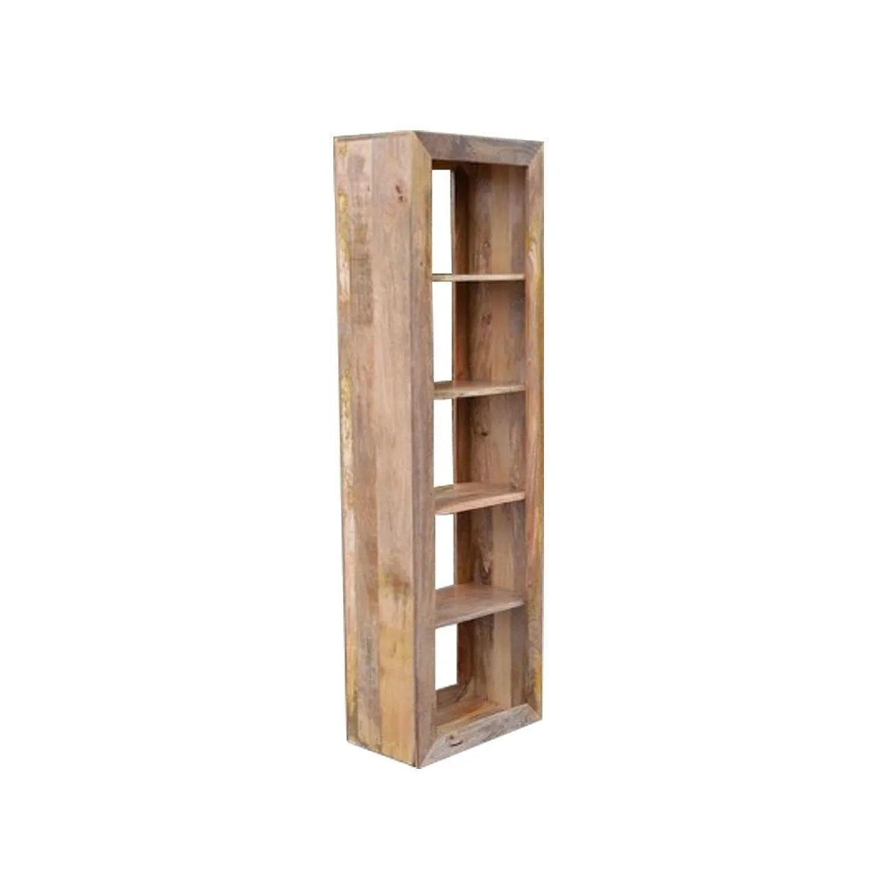 AVALON INDIAN WOODEN ZEN MANGO SHELF 60x35
