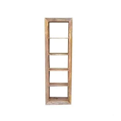 AVALON INDIAN WOODEN ZEN MANGO SHELF 60x35