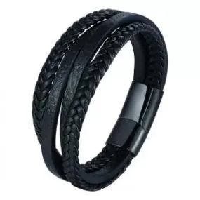 Avenel Genuine Leather Bracelet Raider