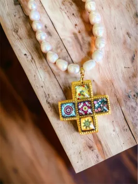 Azulejos Pearl Necklace