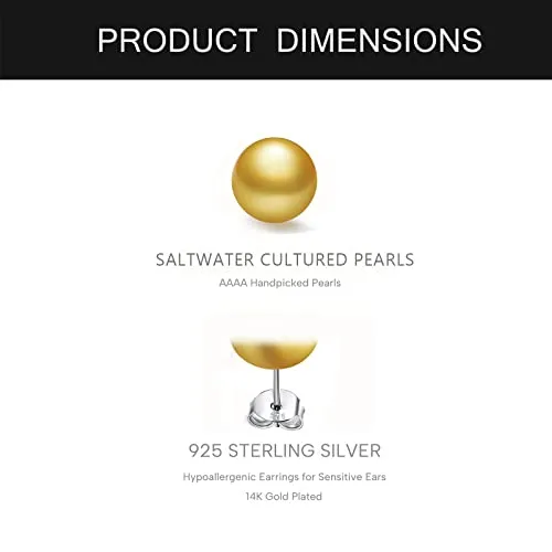 BAMIKI Pearl Earrings Cute Mickey Mouse Studs for Women, S925 Sterling Silver and Sapphire Blue CZ Earrings, White Freshwater Cultured Pearls Jewelry Gifts Hypoallergenic Earrings