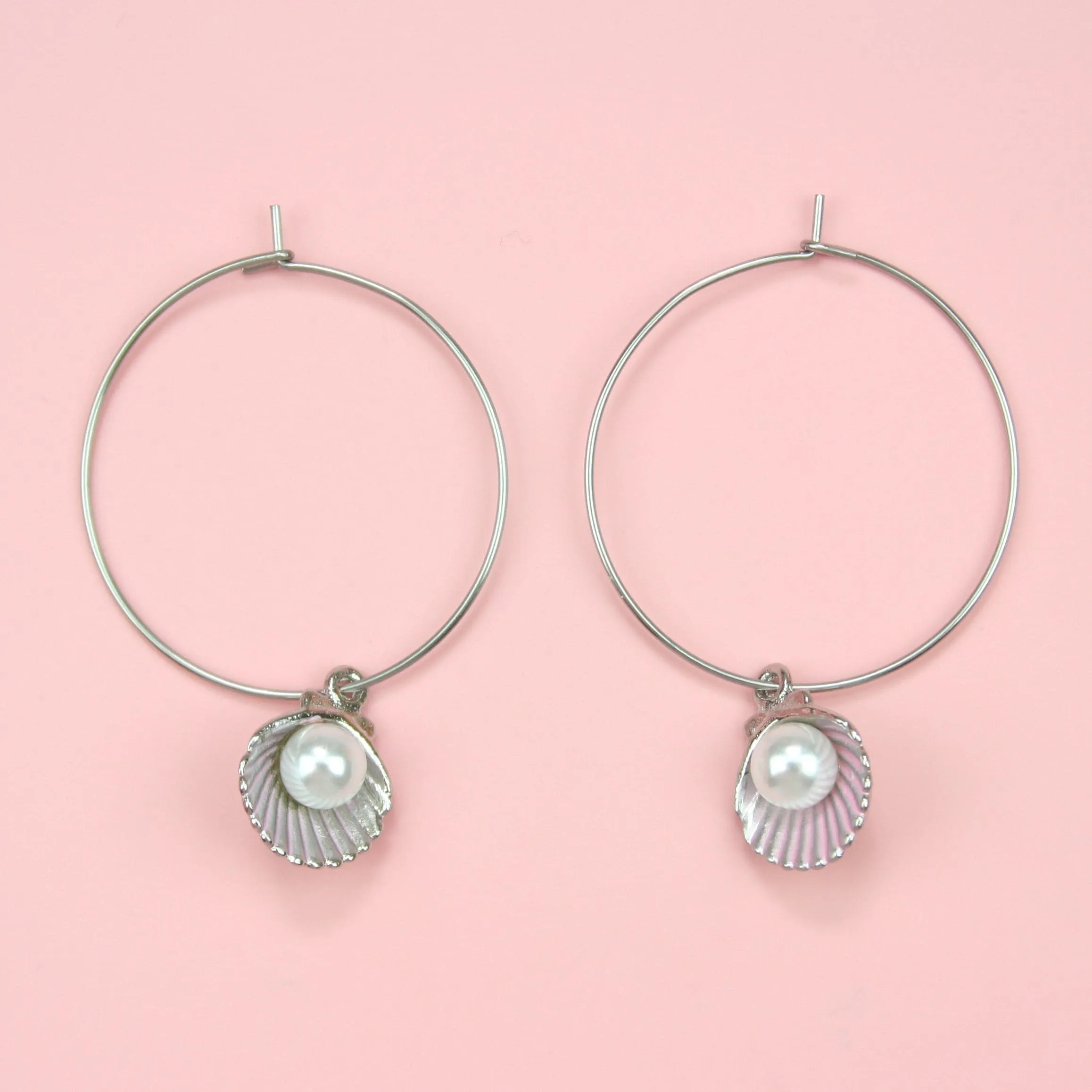 Beachy Keen Earrings (Pink)