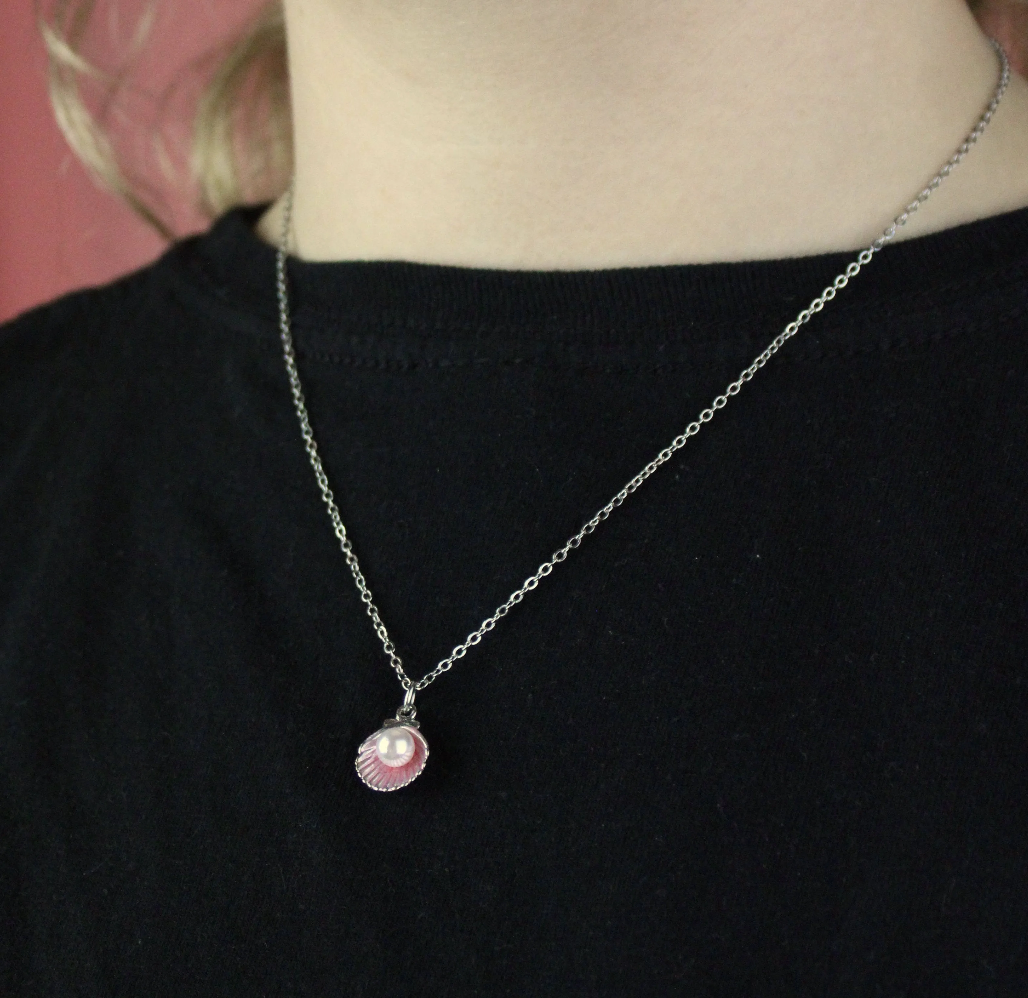 Beachy Keen Necklace (Pink)