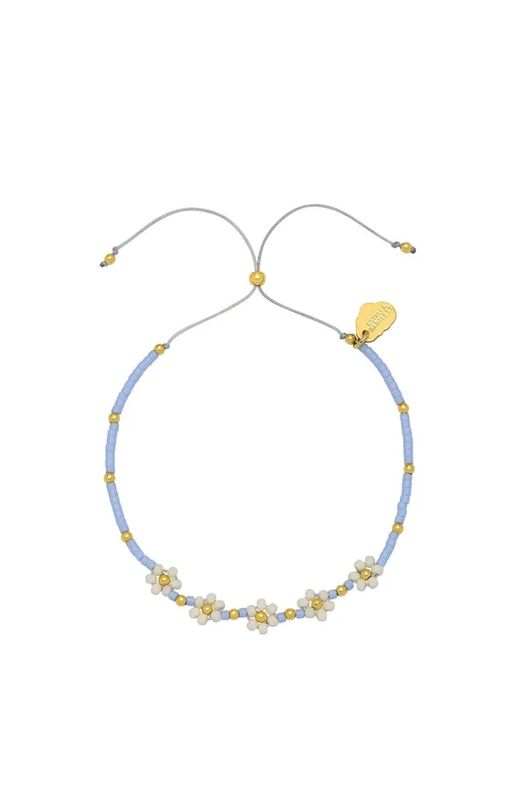 Beaded Wildflower Daisy Chain Friendship Bracelet