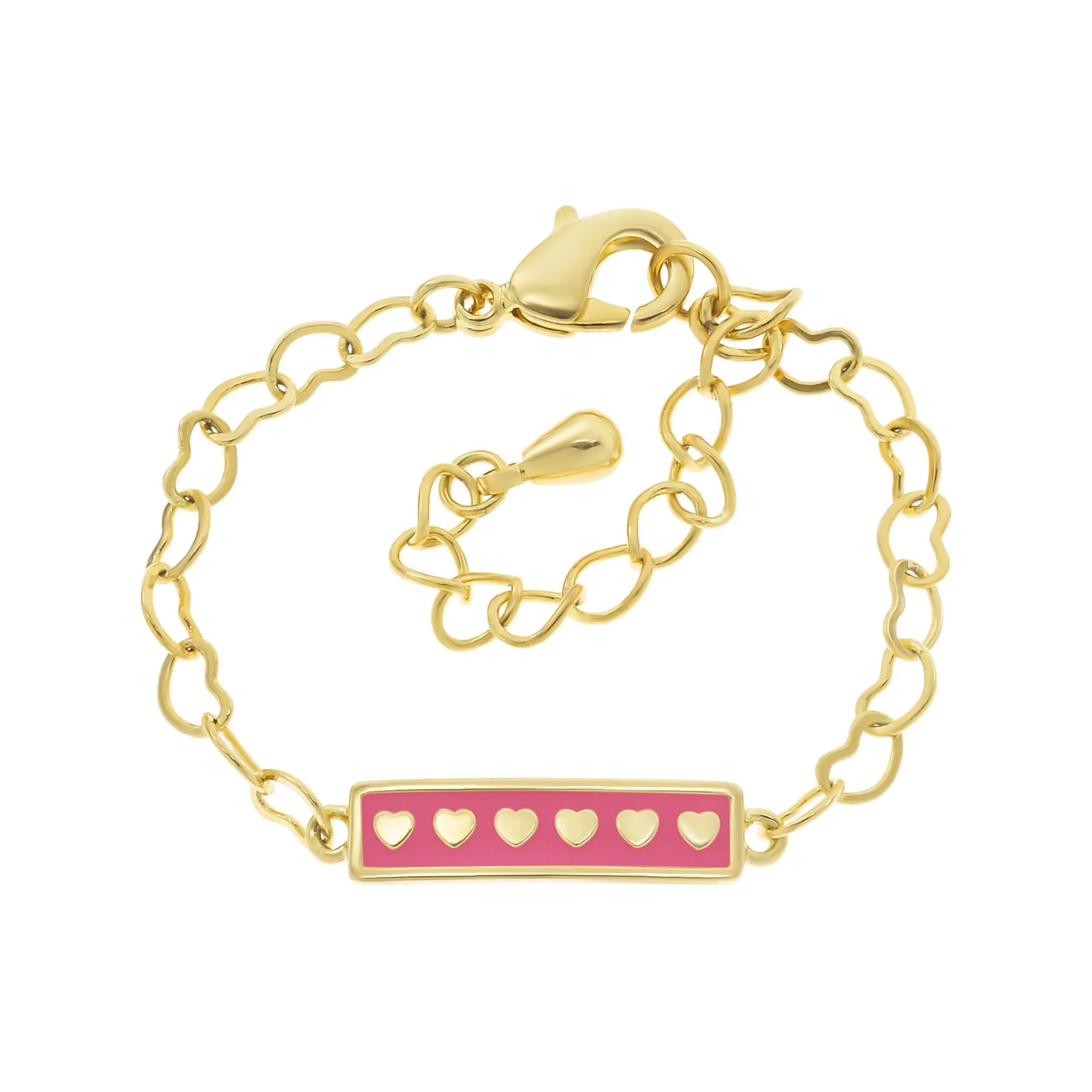 Cameo Collection Enamel Bar Bracelet