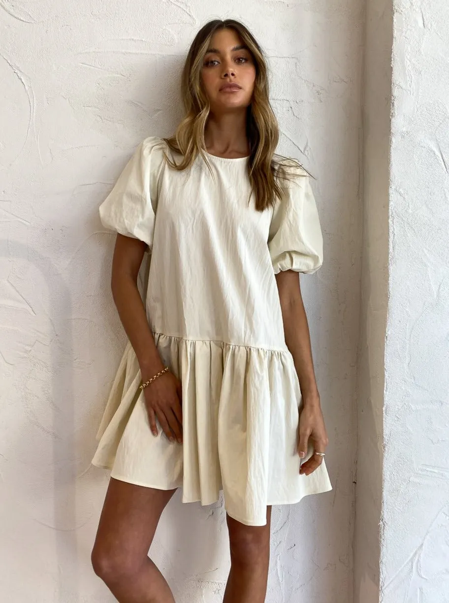 Camilla and Marc Mali Mini Dress in Ecru