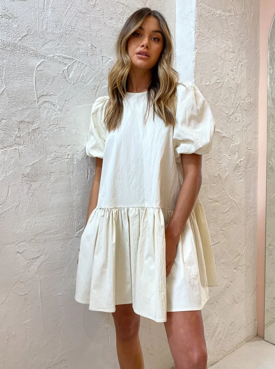 Camilla and Marc Mali Mini Dress in Ecru
