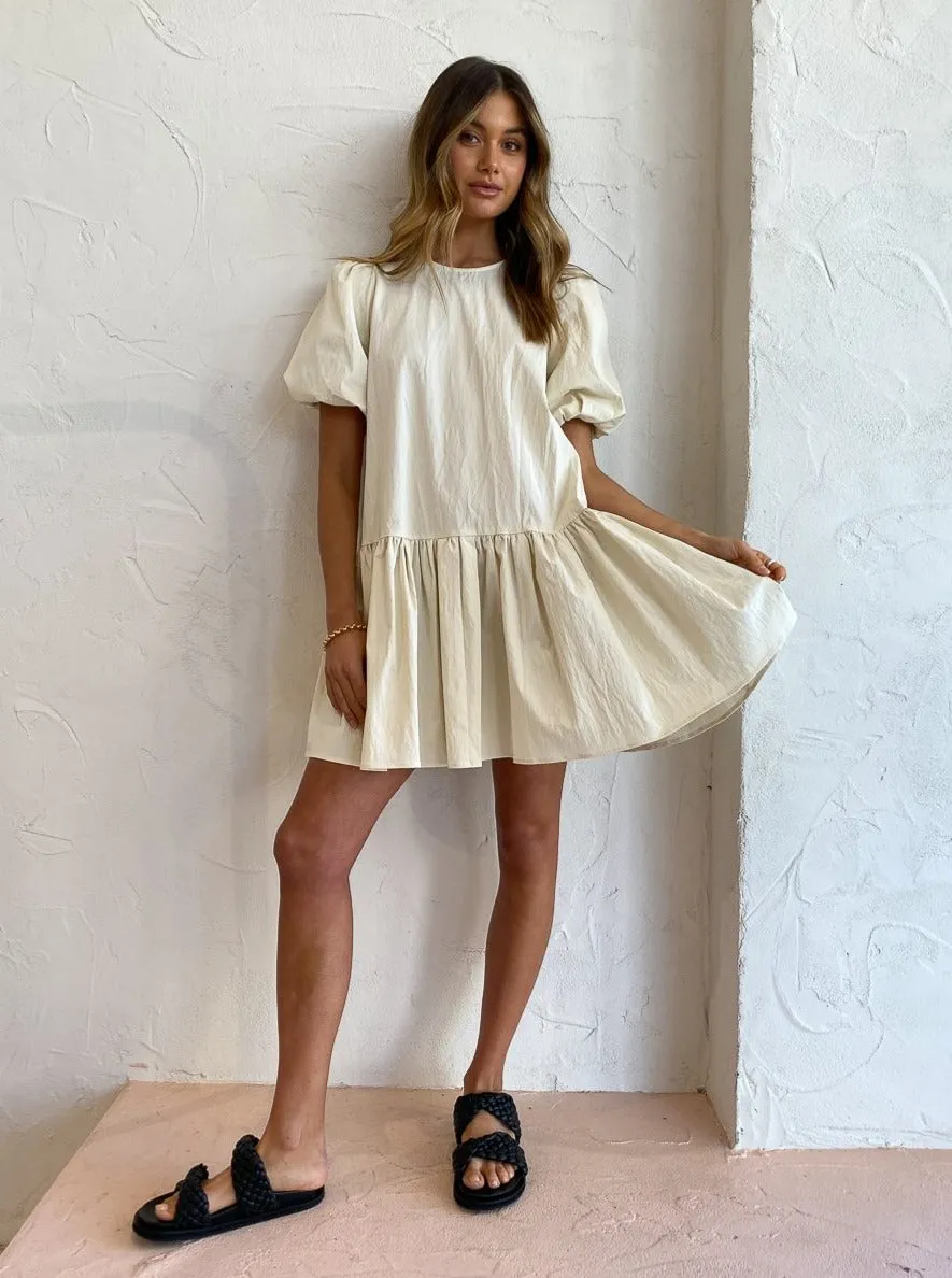 Camilla and Marc Mali Mini Dress in Ecru