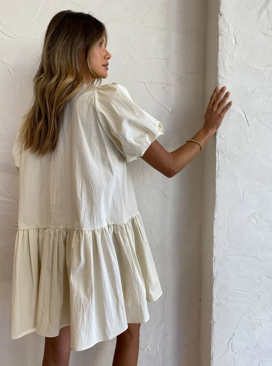 Camilla and Marc Mali Mini Dress in Ecru