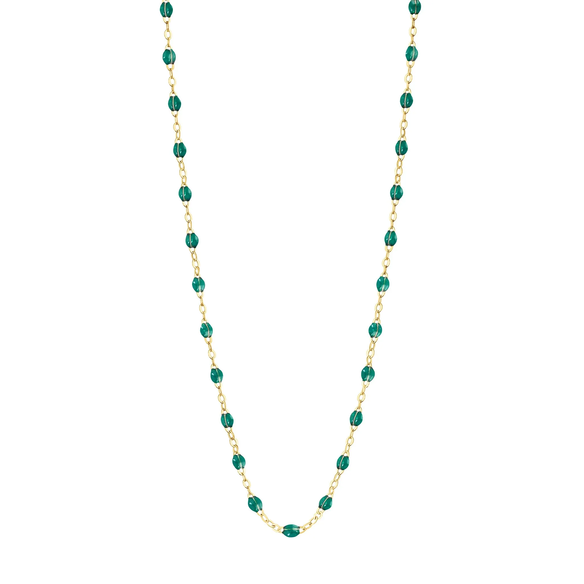 Classic Gigi Necklace - Emerald 16.5"