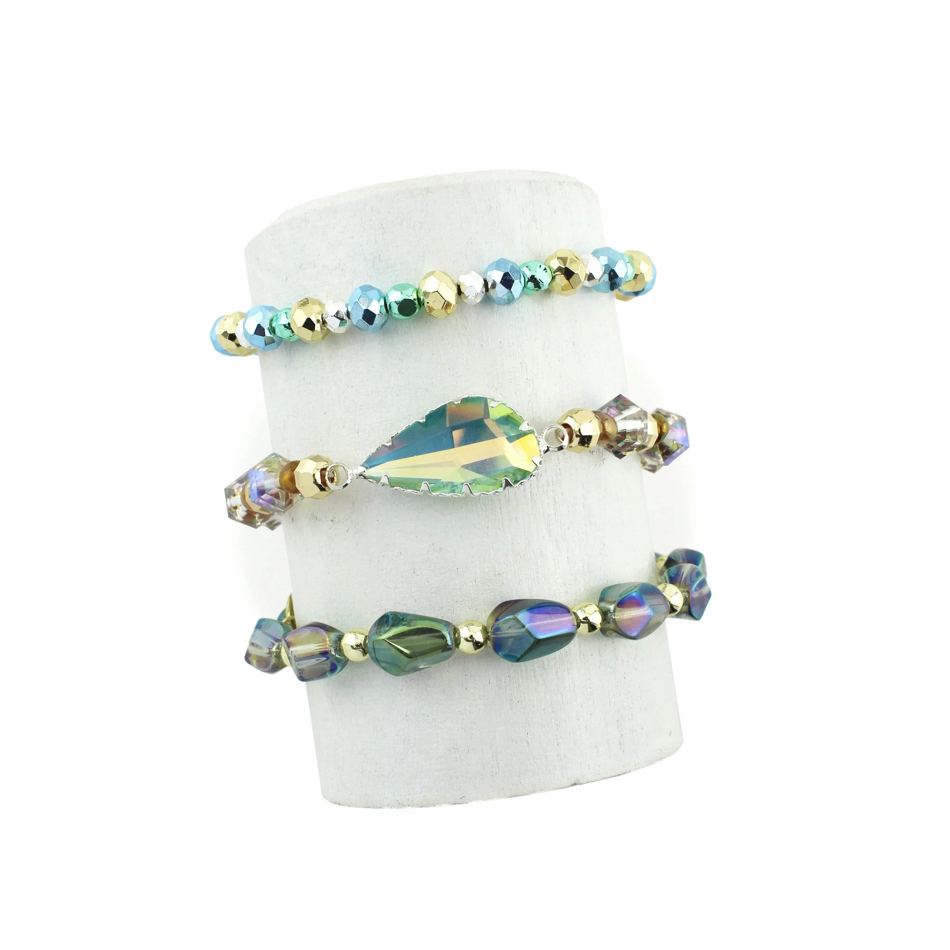 CRYSTAL DREAMS BRACELET STACK