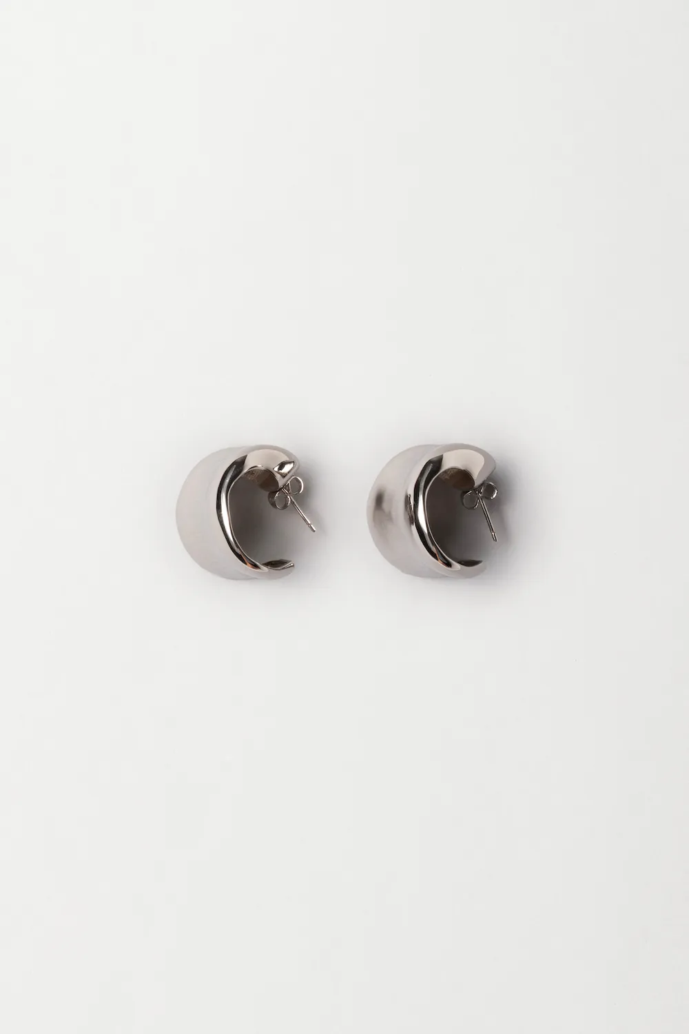Curve Hoops | Silver