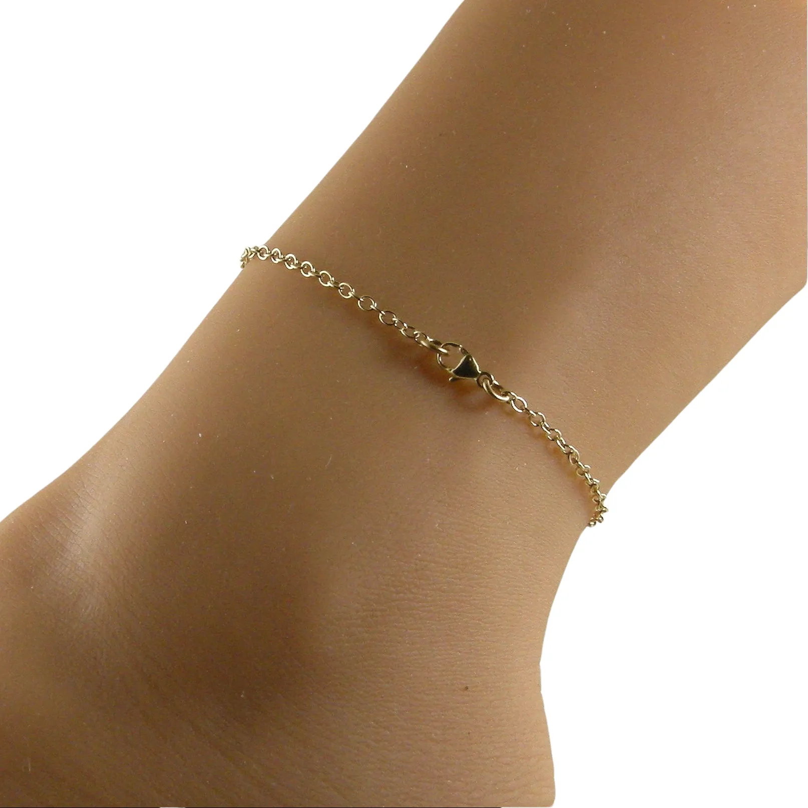 Dainty Ankle Bracelet | Pearl Anklet for Bride | Gift for Her | Gold Anklet