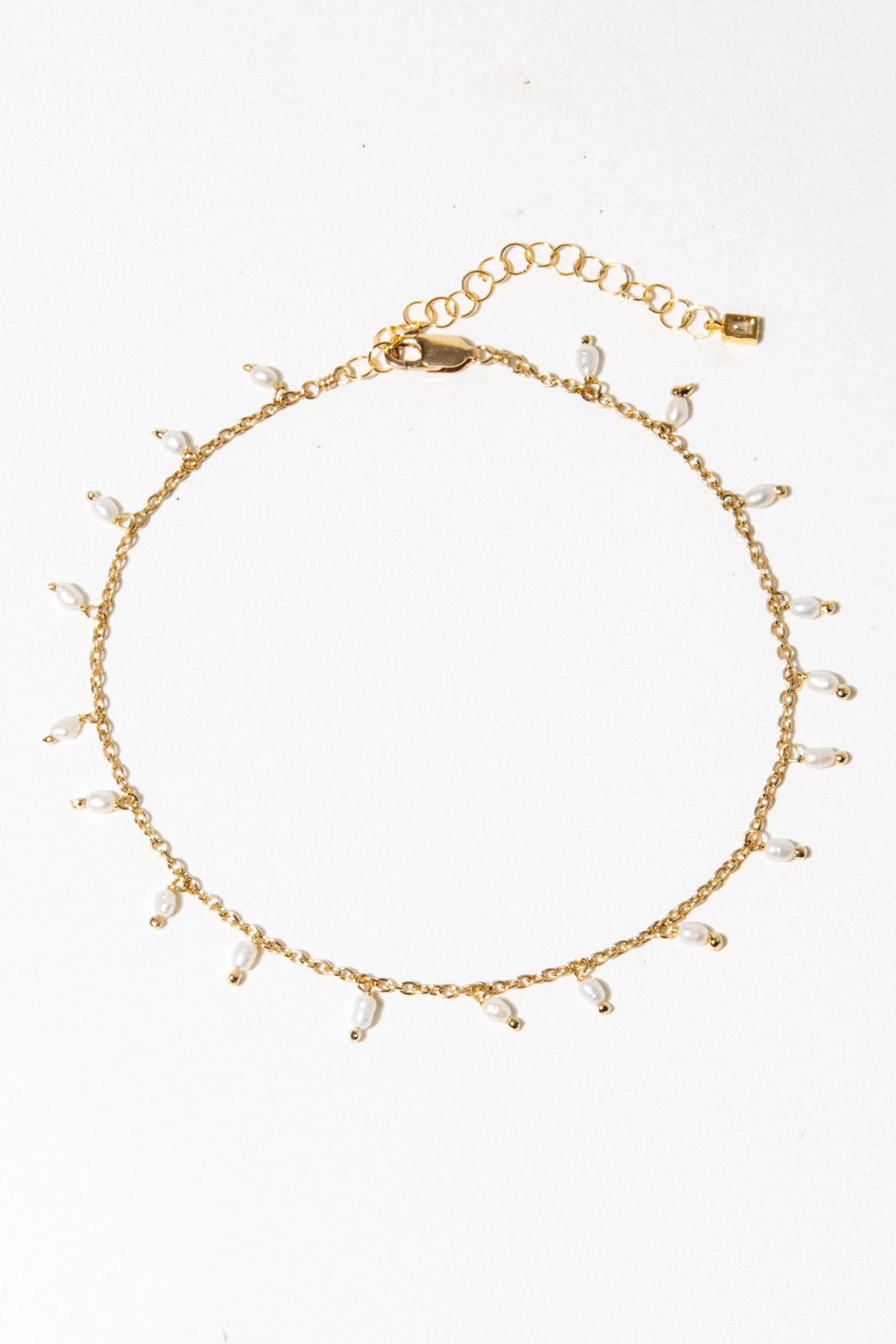 Dainty Pearl Anklet