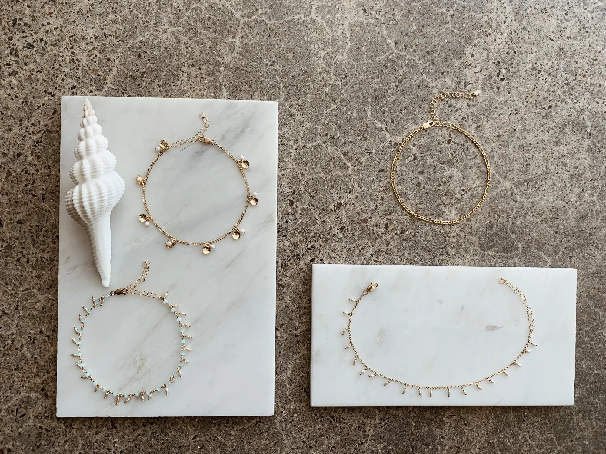 Dainty Pearl Anklet