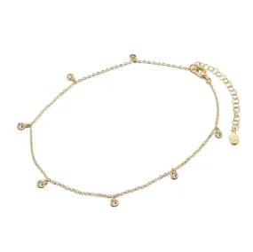 Dakota Tiny Dangle Anklet