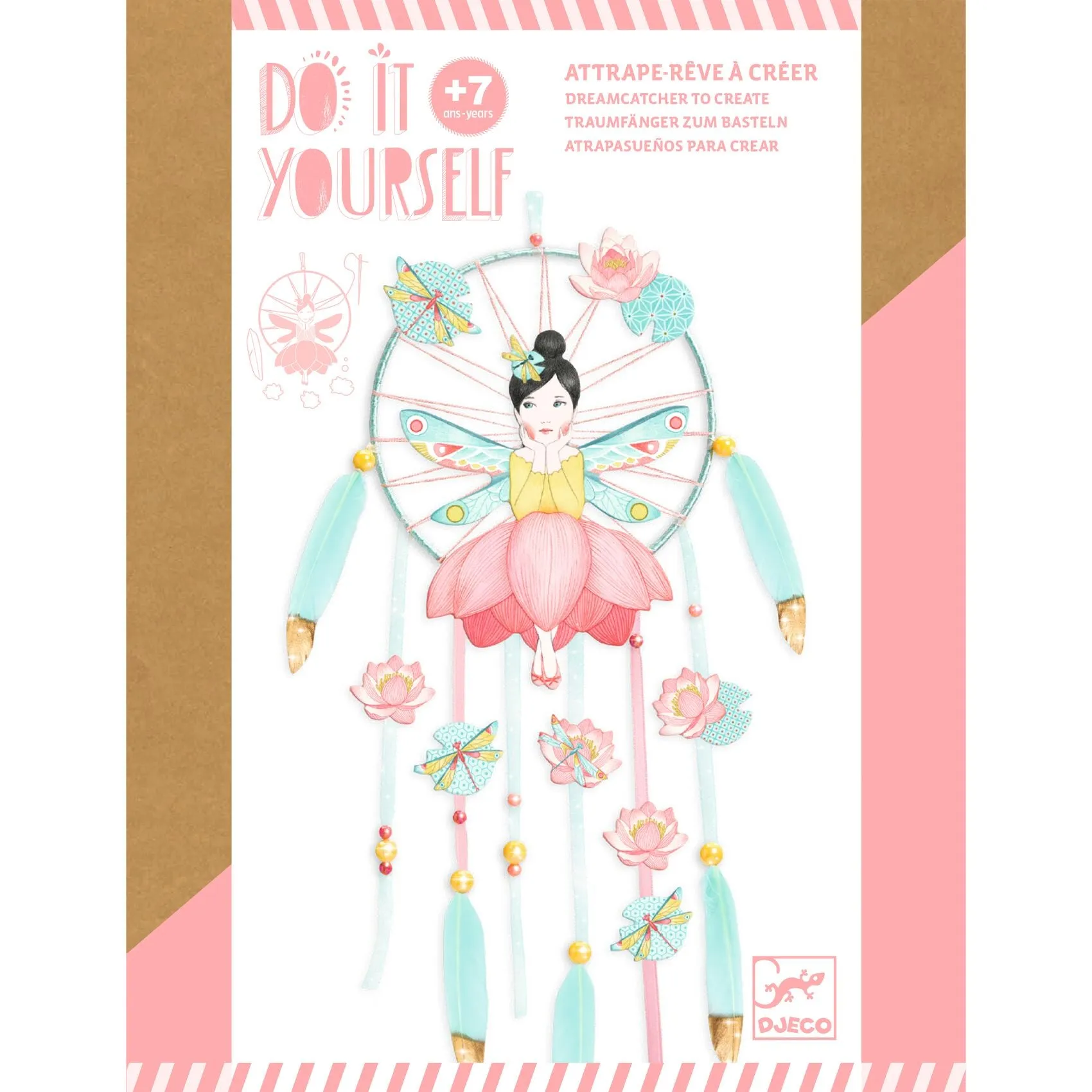 Djeco Do It Yourself Dreamcatcher – Lotus Fairy