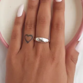 Dome Ring, Rings for Woman, Sterling Silver Ring, Statement Ring, Open Ring, Adjustable Ring, Stacking Ring, Chunky Ring