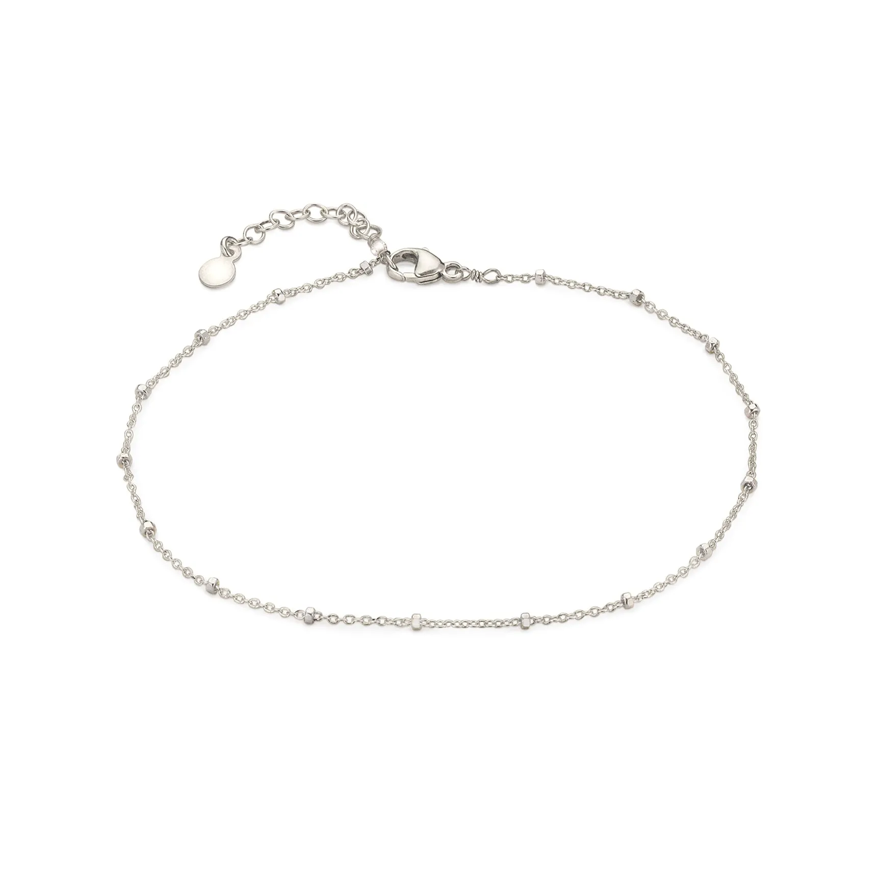 Dotted Sparkle Chain Anklet