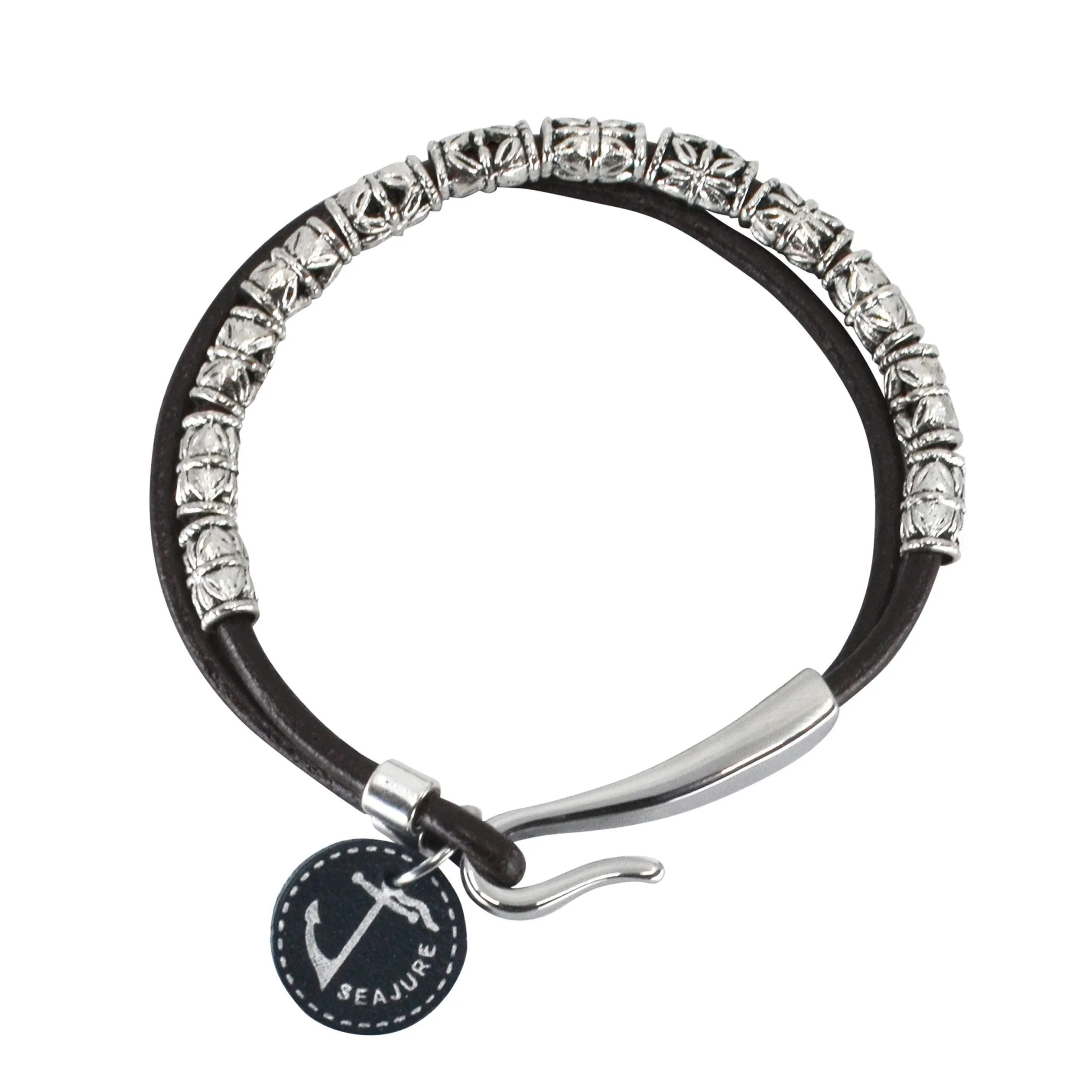Double Leather Andaman Bracelet
