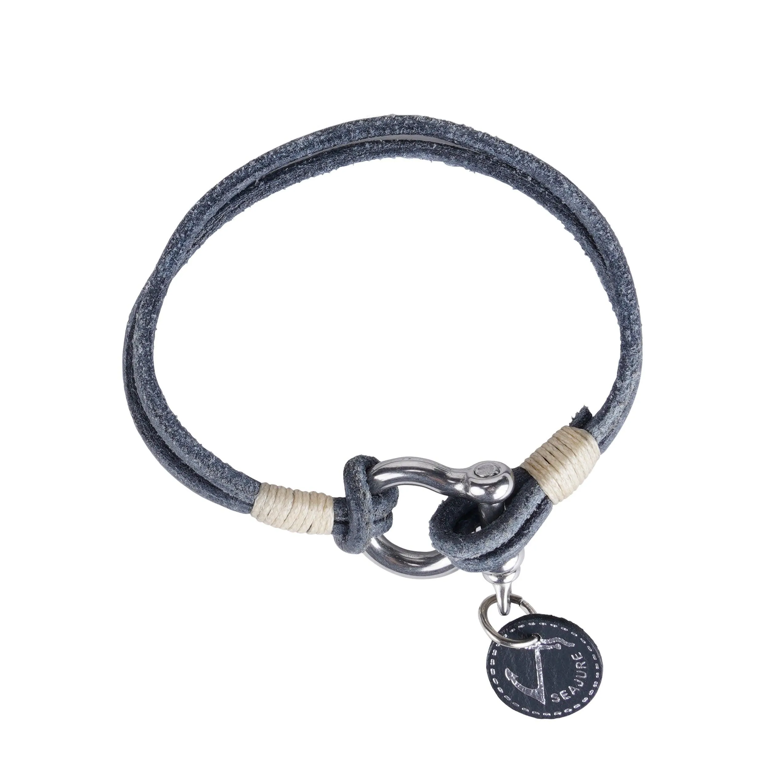 Double Leather Gambier Bracelet