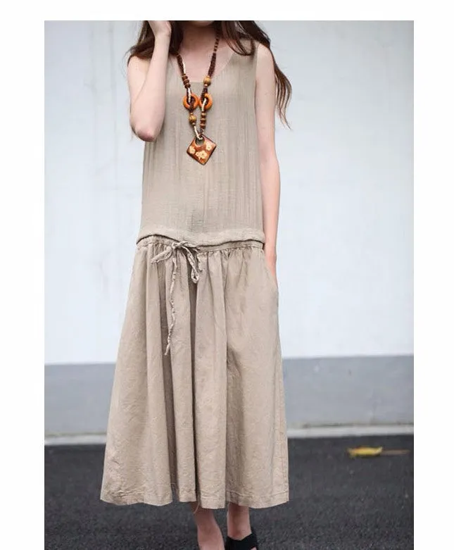 Ethnic Wooden Bead Necklace