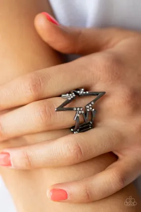 Extra Electrifying - Black Paparazzi Accessories