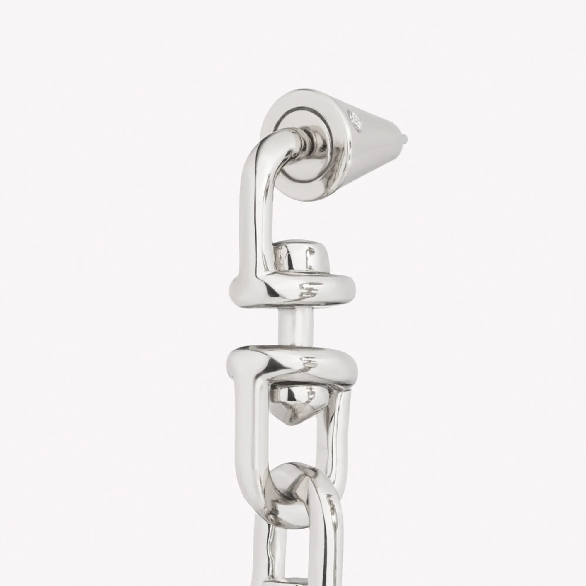 FAME LINK DROP EARRINGS
