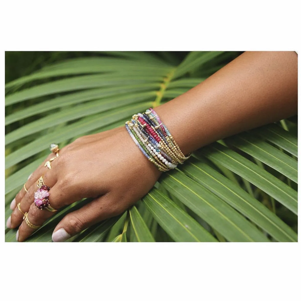 Ginger Pod Gemstone Bracelet