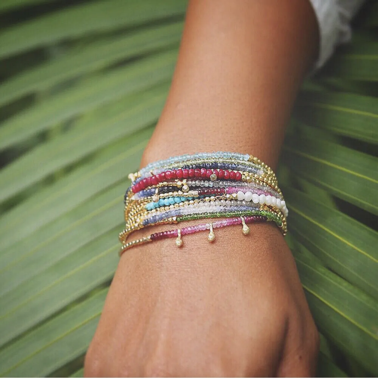 Ginger Pod Gemstone Bracelet