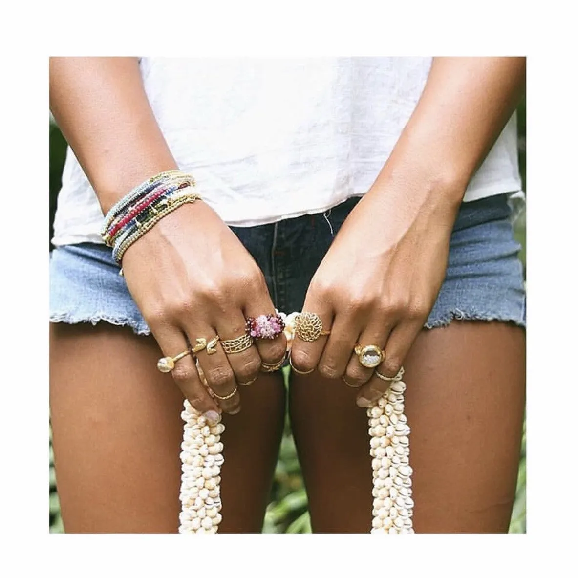 Ginger Pod Gemstone Bracelet