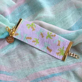Golden Palms Cuff Bracelet